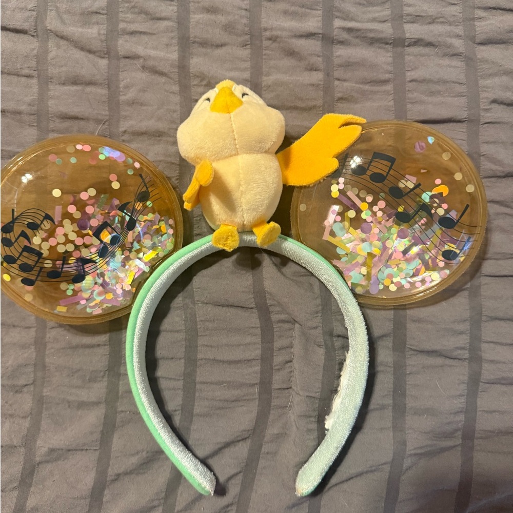 Musical Bird Headband with Confetti Ears